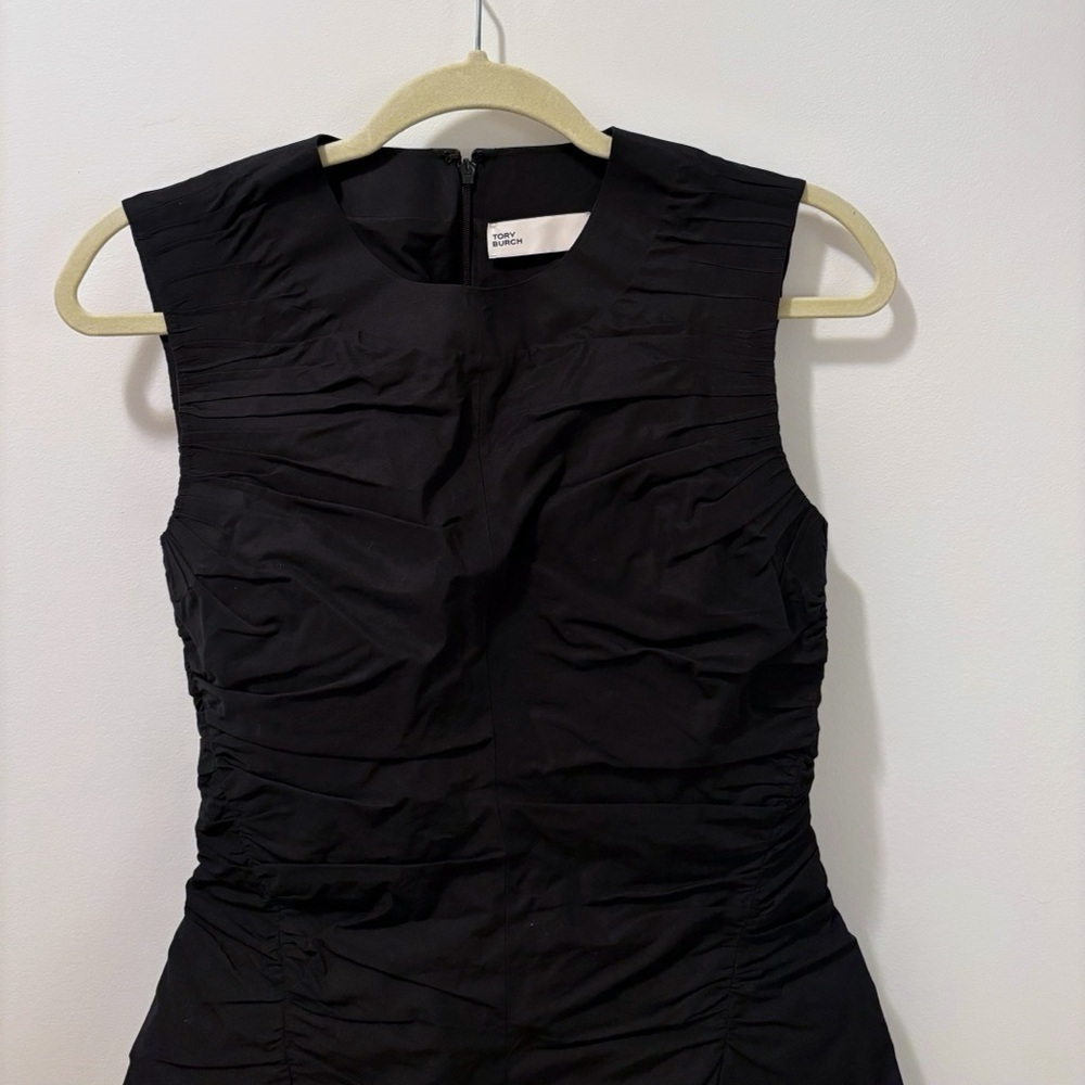 Tory Burch Ruched Mini Dress - Picture 7 of 8